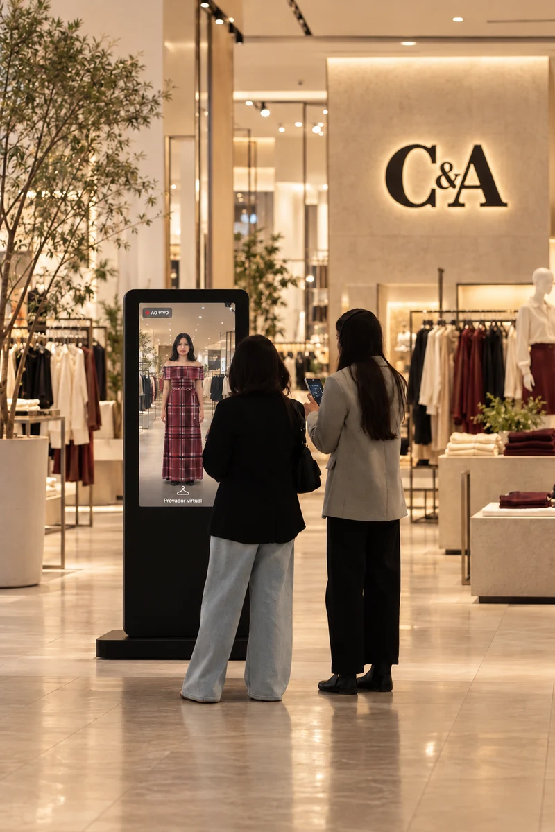 Vitrine interativa